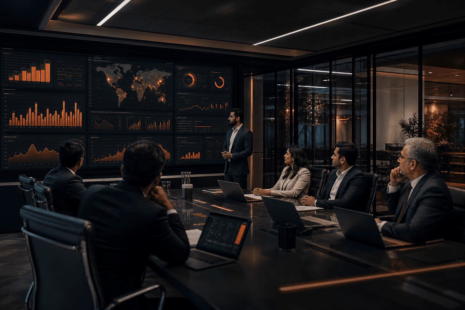 Large-scale enterprise operating environment